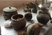 کشف محموله قاچاق عتیقه‌های مربوط به دوره قبل از میلاد 