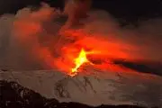 گزارش تصویری; کوه آتشفشان اتنا