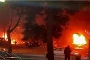 لحظه وقوع انفجار در استانبول ترکیه/فیلم