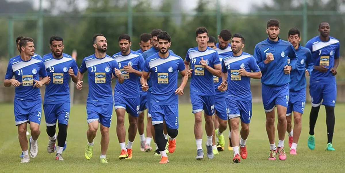 آبی پوشان فردا تمرین نمی‌کنند