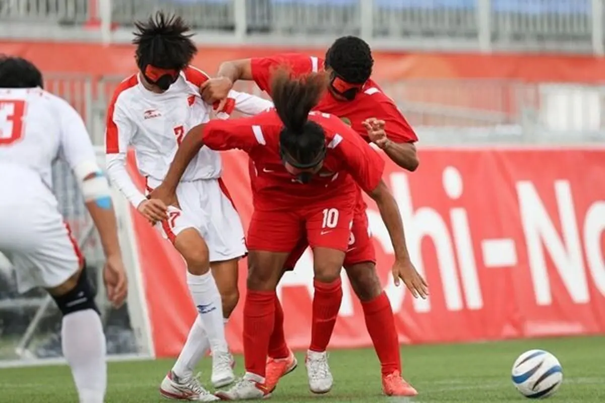 پیروزی شیرین نابینایان ایران مقابل هند در پاراآسیایی!