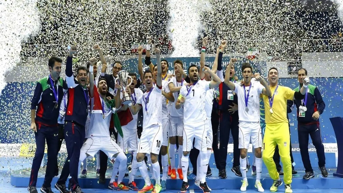 رتبه فوتسال ایران در جدیدترین رنکینگ جهانی