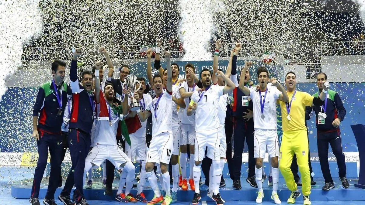 رتبه فوتسال ایران در جدیدترین رنکینگ جهانی