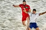 برد پر گل ساحلی بازان ایرانی مقابل سنگال