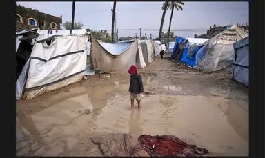 سیل غزه‌ای‌ها را آواره‌تر کرد