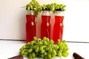 روشی برای جلوگیری از فاسد شدن آبغوره
