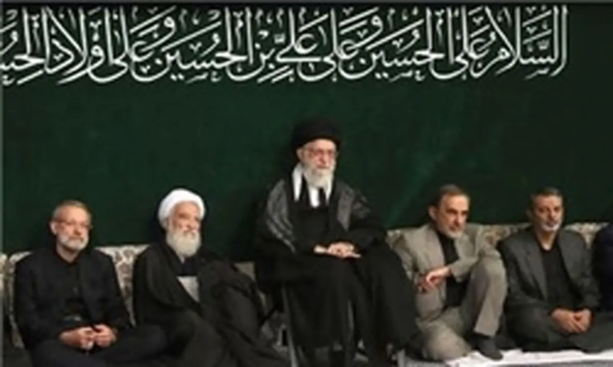 برگزاری مراسم شب تاسوعای حسینی با حضور رهبر معظم انقلاب
