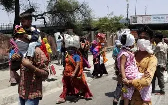 کرونا در هند موجب بیکاری ۱۲۲ میلیون نفر شد