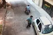 زورگیری از یک مادر و کودک در شرق تهران/فیلم