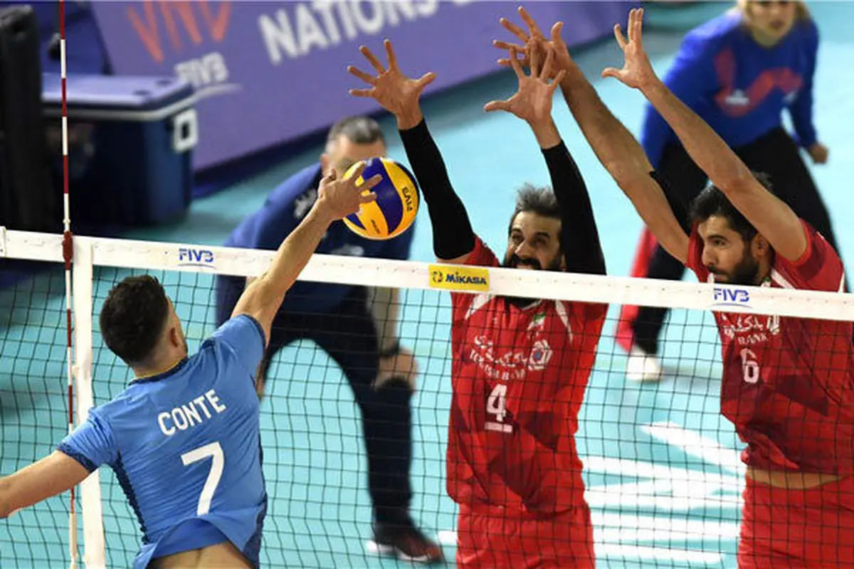 ایران ۳ - آلمان ۲ / ایران برترین آسیایی لیگ والیبال ملتهای جهان شد