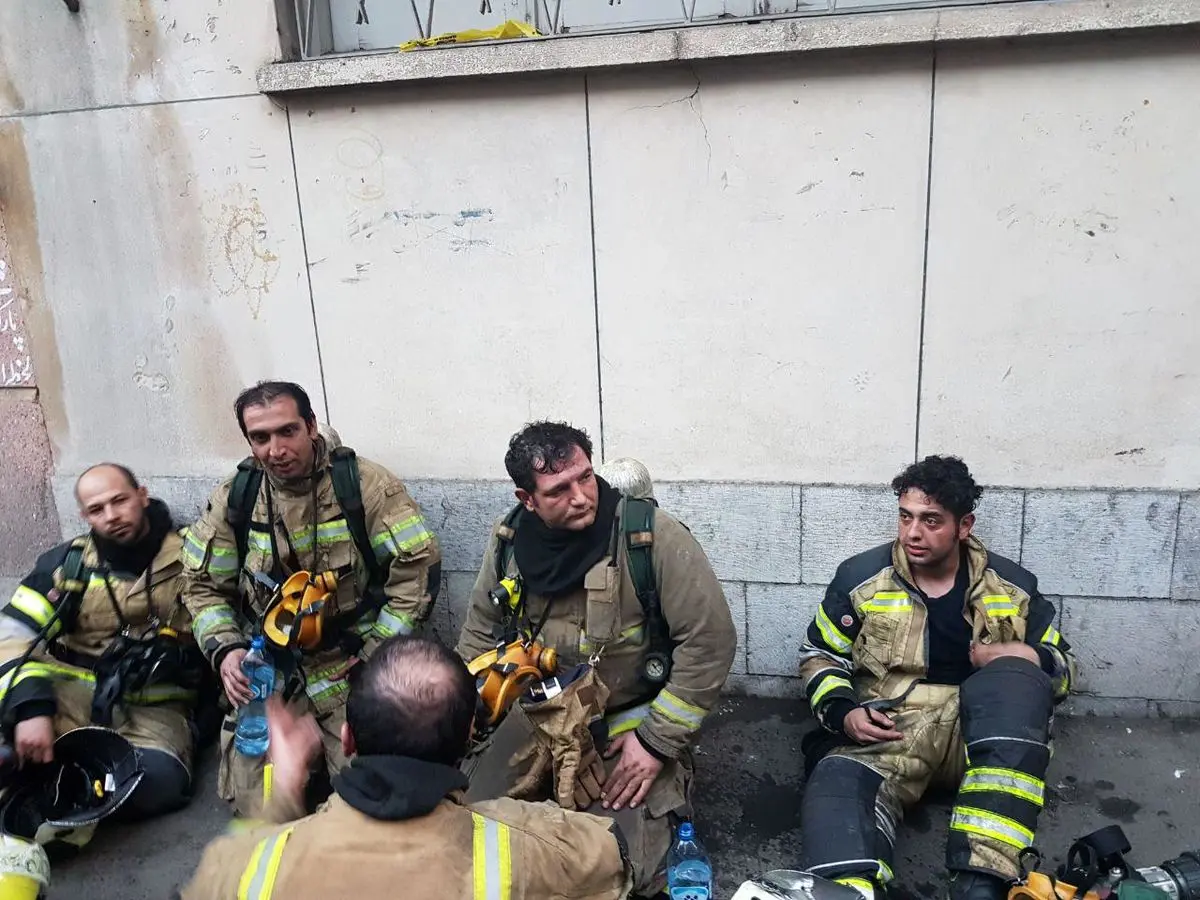 اتفاق عجیب در محل حادثه آتش سوزی