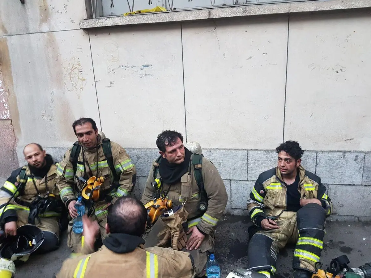 اتفاق عجیب در محل حادثه آتش سوزی