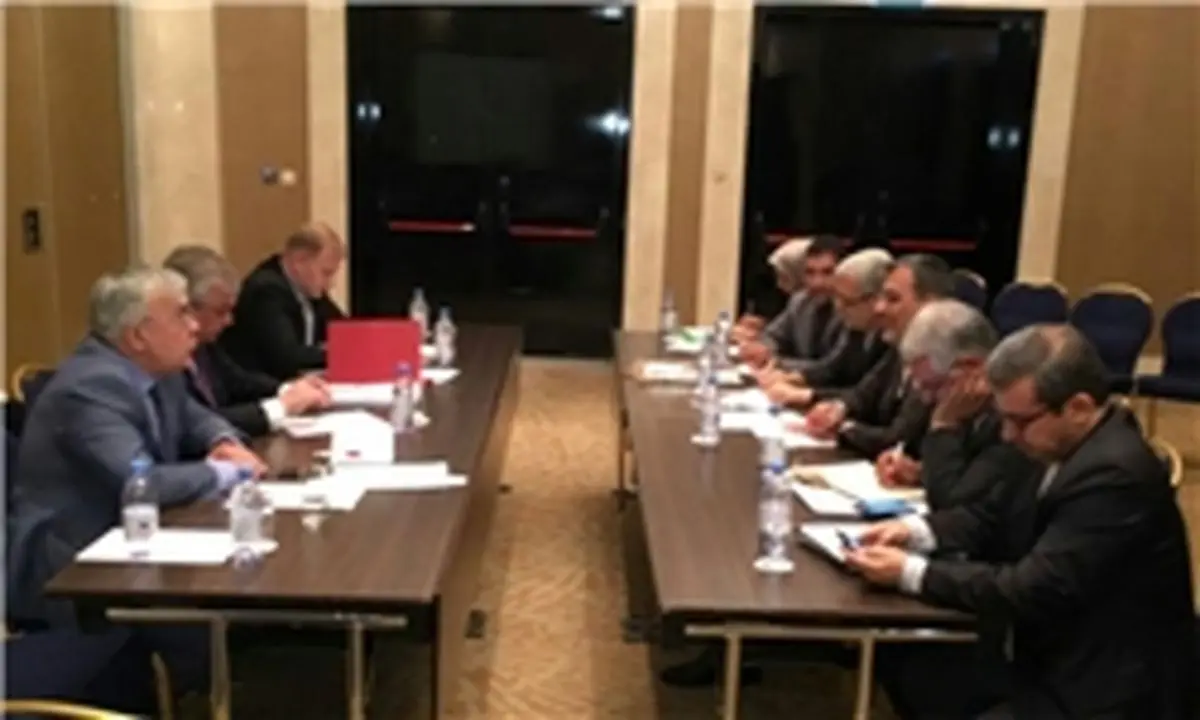 دیدار جابری انصاری و لاورنتیف