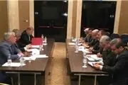 دیدار جابری انصاری و لاورنتیف