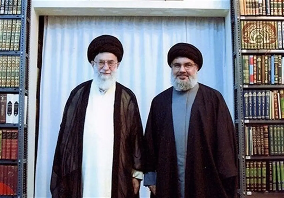  حضور نمایندگان رهبر انقلاب در مراسم تشییع شهید نصرالله 