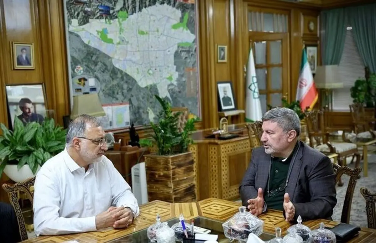 در دیدار رئیس شورای اطلاعرسانی دولت با زاکانی چه گذشت؟