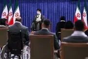 دیدار قهرمانان المپیک و پارالمپیک با رهبر معظم انقلاب/گزارش تصویری