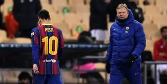 محرومیت مسی از 2 بازی بارسلونا