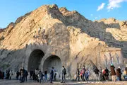 بازدید حدود 80 هزار گردشگر نوروزی از تاق‌بستان 