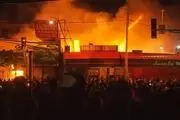 ۴۰۰ معترض آمریکایی در لس آنجلس بازداشت شدند