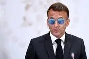 عینک عجیب مکرون در دمشق سوژه شد