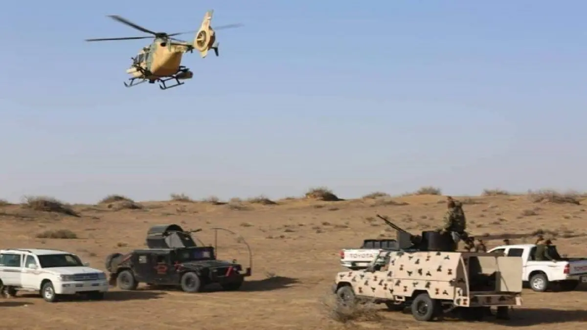  هدف قرار گرفتن مقر الحشدالشعبی در شمال عراق