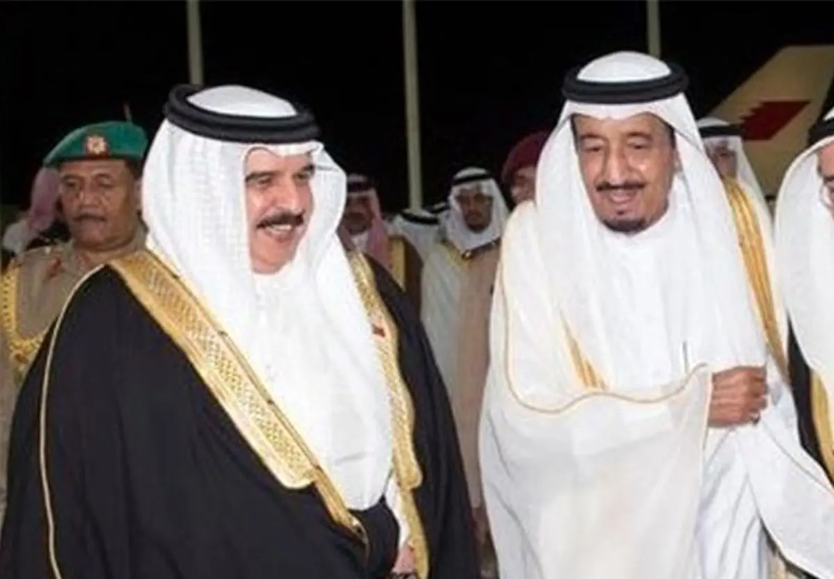پیام شاه بحرین به ملک سلمان