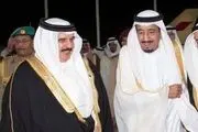 پیام شاه بحرین به ملک سلمان