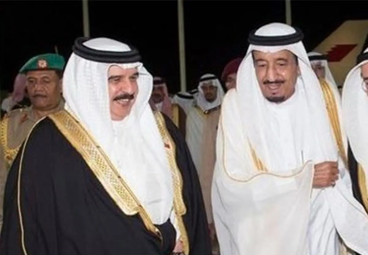 پیام شاه بحرین به ملک سلمان