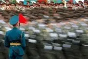 رژه بزرگ میدان سرخ مسکو آغاز شد