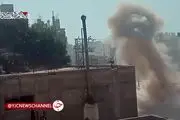 مرکاوای ارتش صهیونیست در آتش عصای موسی/فیلم