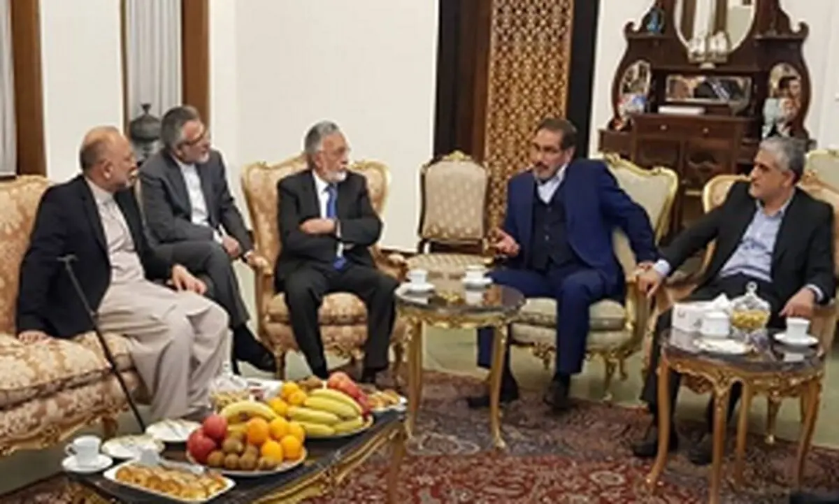 دیدار مشاوران امنیت ملی افغانستان با دبیر شورای‌عالی امنیت ملی کشورمان