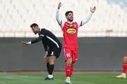 گل تساوی پرسپولیس به نفت آبادان توسط محمد عمری +فیلم