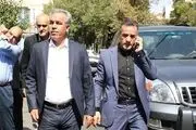 اعضای هیئت مدیره پرسپولیس در بیمارستان رسالت + تصاویر