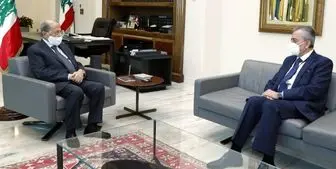 دیدار سفیر سوریه با رئیس جمهور لبنان