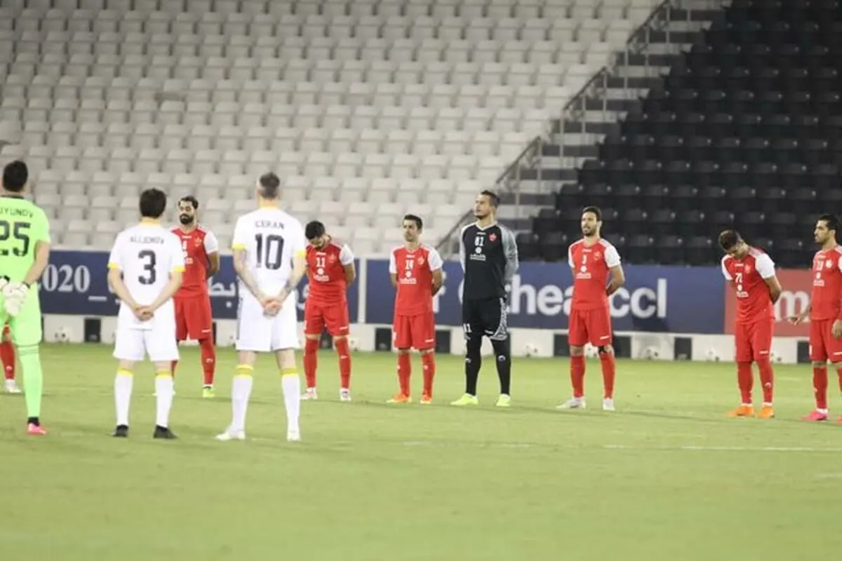 آمارنهایی بازی پرسپولیس و پاختاکور
