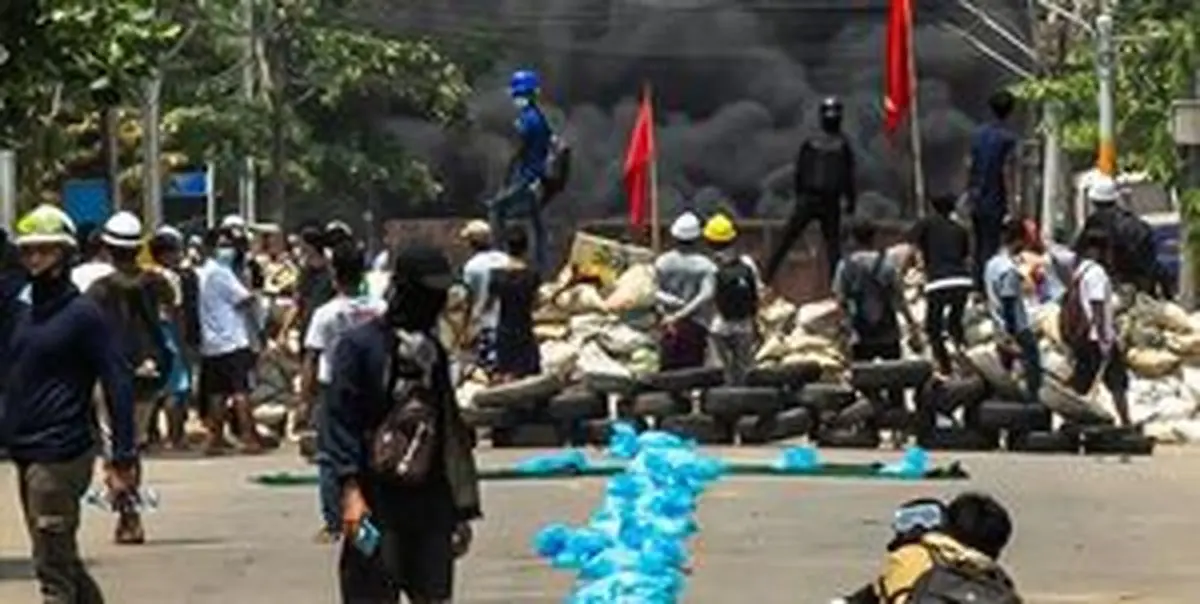 آوارگی بیش از ۱۲۰ هزار میانماری تنها در ۴ ماه