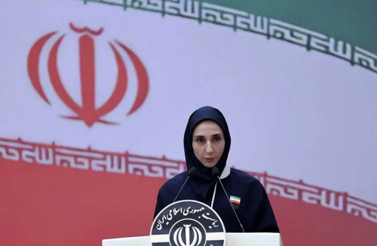 سانسور سخنرانی نازنین ملایی در حضور رییس‌جمهور از تلویزیون