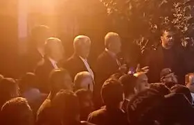  سخنان پزشکیان پس از بازگشت به ایران در کف خیابان 
