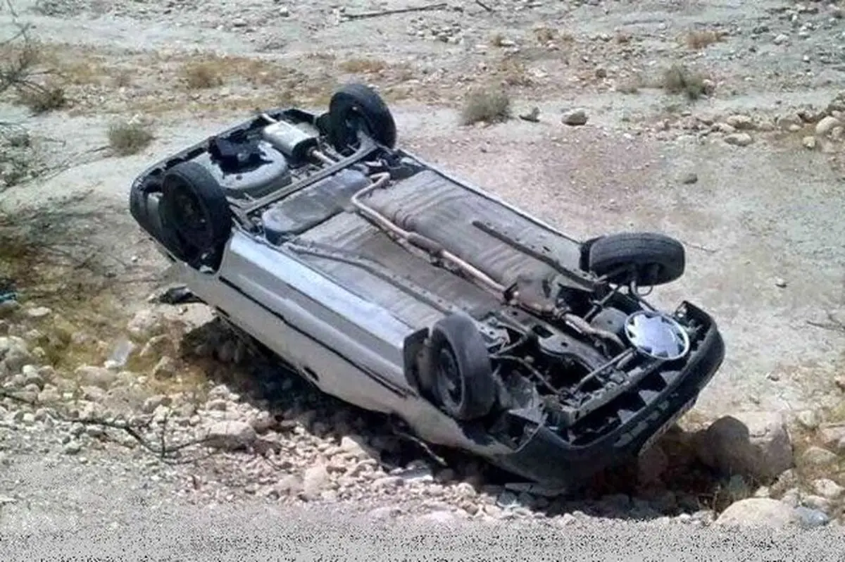 واژگونی مرگبار خودرو پراید در اردکان