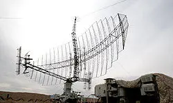 جدیدترین رادار ۱۰۰۰ کیلومتری پدافند هوایی
