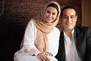 عروس و پسر حشمت خان فردوس در حرم امام رضا(ع) / عکس