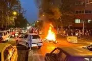 تصاویر جدید از آثار آشوب تروریست‌های مسلح در معابر تهران