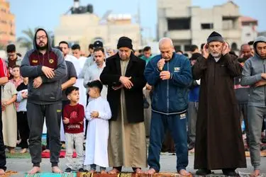 اقامه نماز عید فطر در کشور‌های جهان / گزارش تصویری