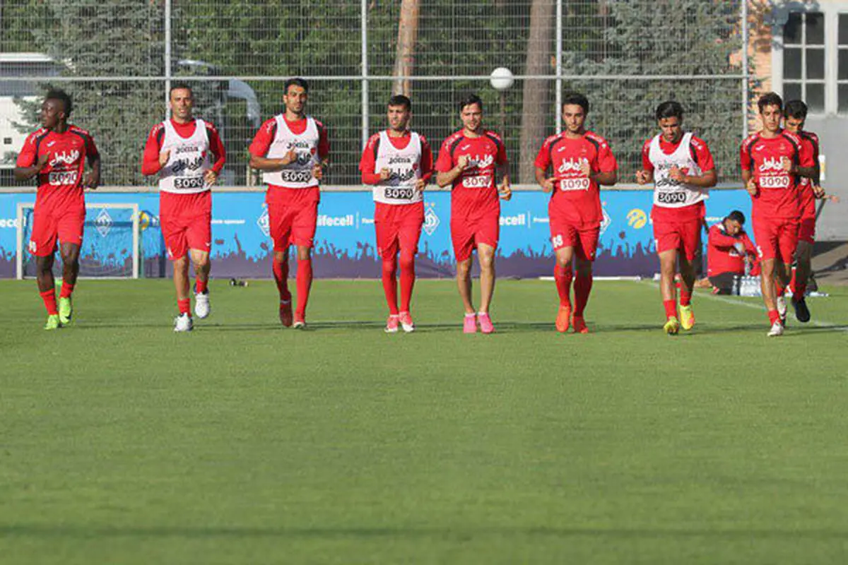 تمرین جالب برانکو برای بازیکنان پرسپولیس/ عکس