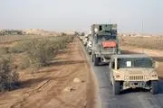 حمله به کاروان نظامیان تروریست آمریکایی در جنوب بغداد