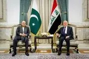 تأکید رؤسای جمهور عراق و پاکستان بر تقویت روابط