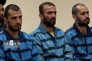 تصاویر ۳ متهم تحریق مسجد در دادگاه