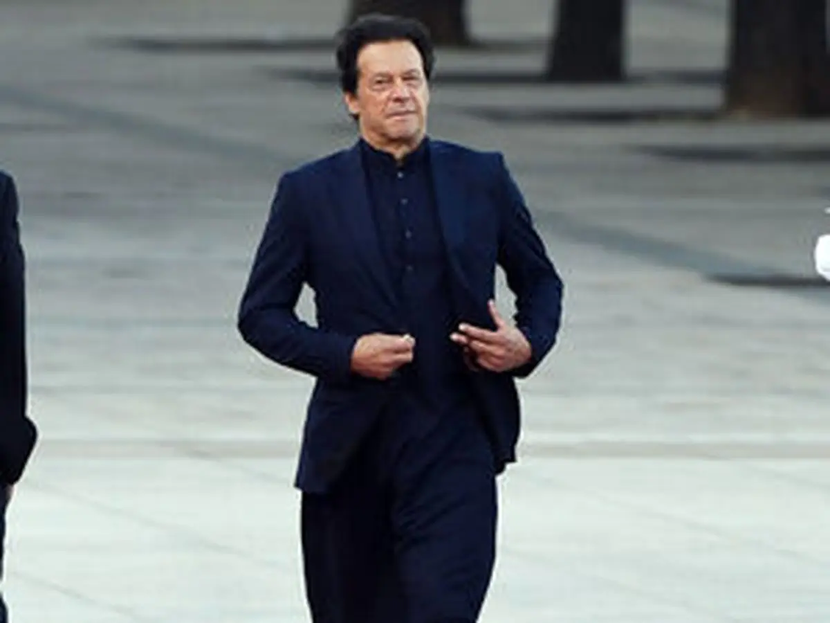 عمران خان در کنار کعبه+عکس