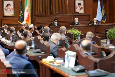 همایش سراسری قضات دادسرا و دادگاه عالی انتظامی قضات با حضور رئیس قوه قضاییه/گزارش تصویری